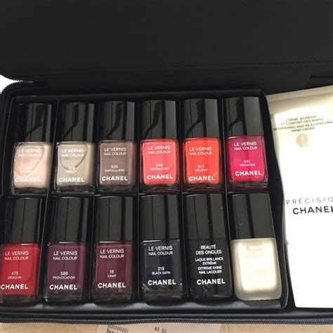 chanel skin care gift set|chanel nail polish gift set.